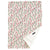 Floral Heart Rose Print Fleece Blanket - Limited Print Graphic Throws - Luster Loft Fleece Blankets -  American Blanket Company